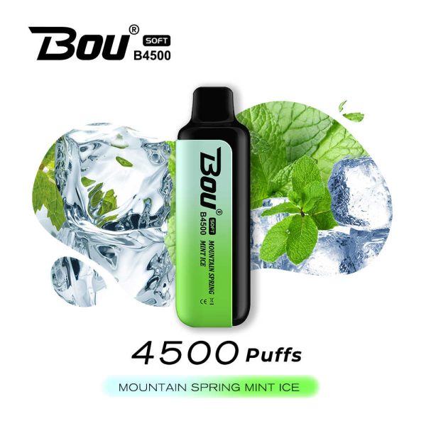 BOU Soft Mountain Spring Mint Ice — Best Vape Flavors｜Kloudy X Vape Brand｜NO1