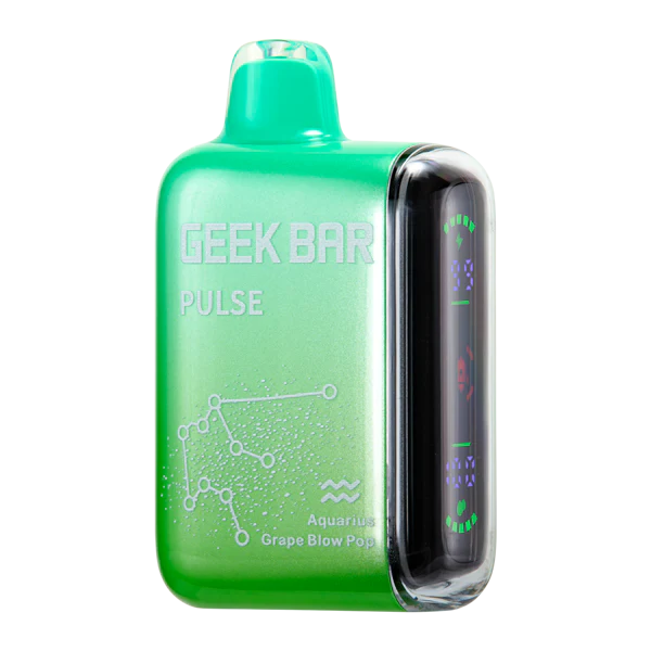 Grape B-Pop Geek Bar Pulse 15000 Puffs Aquarius Geek Bar &mdash; KLOUDYX Geek bar