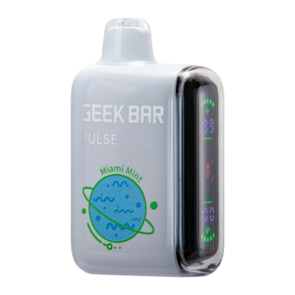 Miami Mint Geek Bar Pulse 15000 Puffs &mdash; KLOUDYX Geek bar