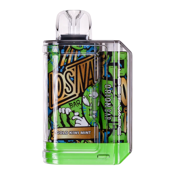 Gold Kiwi Mint Orion Bar 7500 &mdash; KLOUDYX Lost Mary Vape