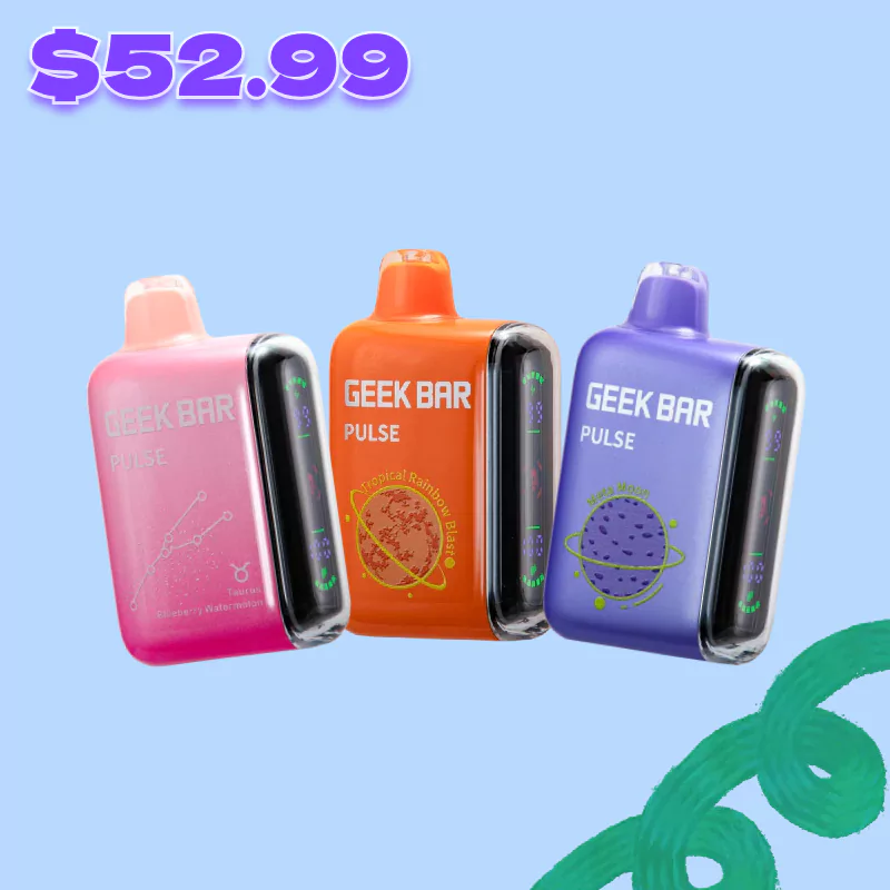 GEEKBAR PULSE Set &mdash; Best and Extraordinary vaping flavors journey 2024