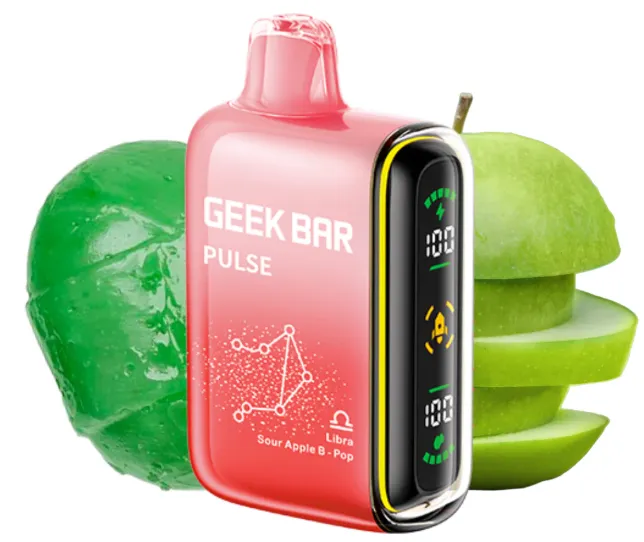 Sour Apple Blow Pop Geek Bar: Refreshing Taste in Every Puff
