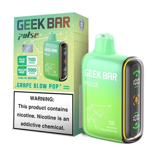 Geek Bar Pulse: Discover the Irresistible Grape Blow Pop Flavor