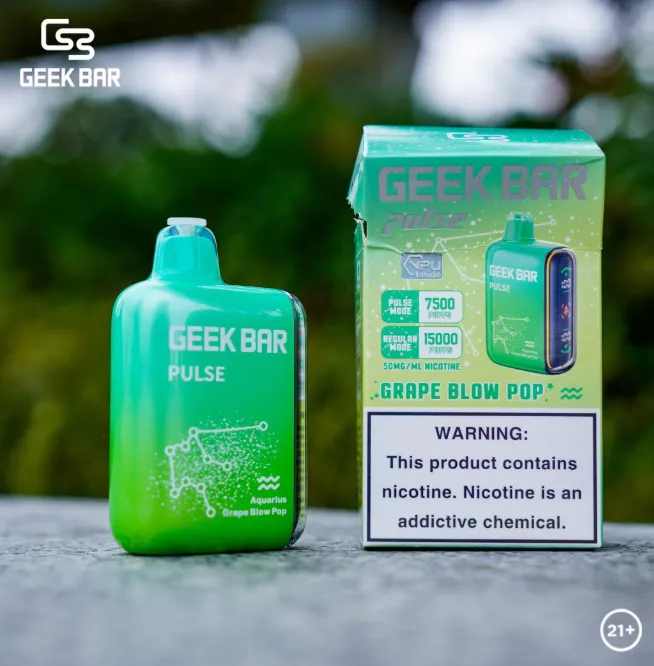 Geek Bar Pulse: Unveiling the Grape Blow Pop Flavor