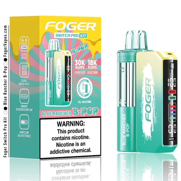 Blue Rancher B-POP Foger Switch Pro Kit 30K Puffs - Image 2
