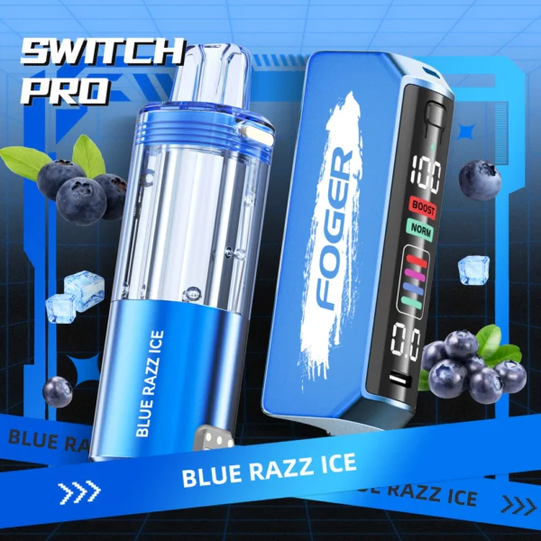 Blue Razz Ice Foger Switch Pro Kit 30K Puffs - Image 2